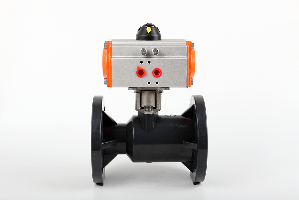 黔东南气动法兰一体球阀