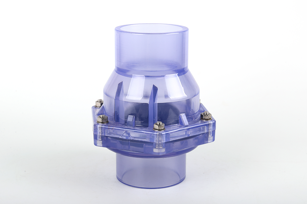 黔东南透明翻板式止回阀